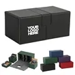 Children's Card Storage Box Leather Organizer
