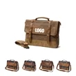 Canvas Leather Computer Laptop Bag