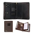A4 Genuine Leather Folder Organizer