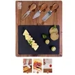 Cheese Serving Board With Knife And Fork Set