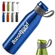 24oz. Sport Water Bottle Cup with Flip-Top Lid & Carry Loop
