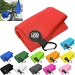 Soft Absorbent Magnetic Golf Towel for Club and Ball Care
