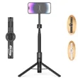 Magnetic Portable Triangle Stand Selfie Stick Phone Holder