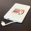 4000mAh Power Bank w/ Integrated Cable