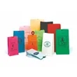 Colored Kraft SOS Flat Bottom Bags - Ink Imprinted