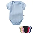 Baby Unisex Short Sleeve Bodysuits