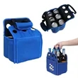 Neoprene Handheld 6-Bottle Sleeve Beer Cooler Tote Bag