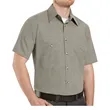Red Kap Men's Premium Short Sleeve Work Shirt