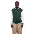 Shaka Wear Men's Letterman Jacket
