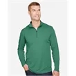 Team 365 Men's Zone Sonic Heather Performance Quarter-Zip...