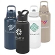 Urban Peak® 40oz Portage Flip Straw Water Bottle