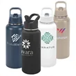 Urban Peak® 40oz Portage Flip Straw Water Bottle