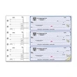 High security 3-on-a-page multipurpose checks