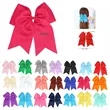Large Ribbon Bows Hair Ties
