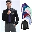 Long/Short Sleeve Men's Dress Shirts Solid