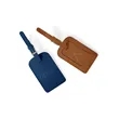 Saver Leather Luggage Tag