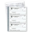 Secretary Deskbook 3-On-A-Page Compact Size Checks