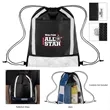 Game Time rPET Reflective Drawstring Bag