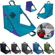 Portable folding stadium seat cushion