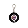 Recycled Vinyl Record Keychain