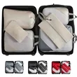 6 Set Compression Packing Suitcase Organizer