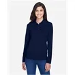 CORE365 Women's Pinnacle Performance Long Sleeve Pique Polo