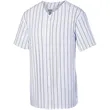 Augusta Sportswear Youth Pinstripe Full Button Baseball J...