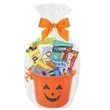 Halloween Pumpkin Candy Gift Basket