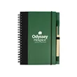 Contrast Paperboard Spiral Notebook & Pen 5.5"...
