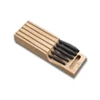 Classic In-Drawer Knife Holder, Beechwood