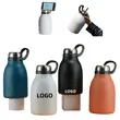 40oz Insulated Water Bottle with Handle & Straw