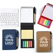 3 in 1 Notepad Sticker Notes Sticky Notebook With Pen Set