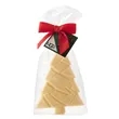 Belgian Chocolate Holiday Tree in Bow Bag - White Chocolate