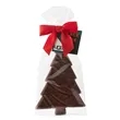 Belgian Chocolate Holiday Tree in Bow Bag - Dark Chocolate