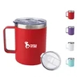 12 Oz Custom Insulated Coffee Mug Tumbler W/ Slid Lid