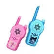 Two piece walkie talkie toy