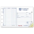Job Work Orders, Carbonless, Side-Stub