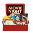 Movie Night Gift Box with Popcorn and Candy