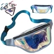 Fashionable Holographic Clear Neon Fanny Pack Waist Bag