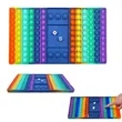 Pop It Fidget Sensory Toy Stress Chess Board Game with Dice