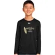 YOUTH Under Armour Long Sleeve T-Shirt w/ SURF logo