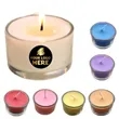 Organic Scented Candle with Glass Cup