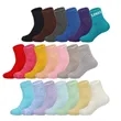 Unisex Multicolor Fuzzy Socks Winter Fluffy Socks