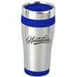 16 oz. Steel Tumbler with Color Trim