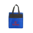 Two-Tone Flat Top Insulated Non-Woven Shopping...