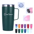 20oz Travel Stainless Coffee Mug Lid Handle Car Tumbler Cup