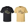 ADULT UNDER ARMOUR T-SHIRT WITH CROSS COUNTRY SHOE LOGO!