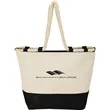 Barcelona Canvas & Jute Tote