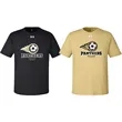 ADULT UNDER ARMOUR T-SHIRT WITH "NEW" SOCCER LOGO!