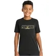 YOUTH Sport-Tek Tri-Blend Tee with FOOTBALL logo!